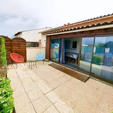 度假居 La Nauzane - 5 Min De La Plage, Securisee Avec Parking Et Terrasse 福克斯索梅尔